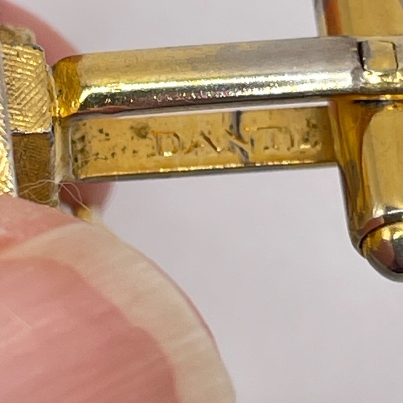 Vintage Signed Lot Tie Bars 3 Cufflinks 2 Pr Hickok Dante LaMode Anson - Picture 11 of 15